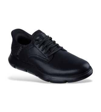 Skechers Garza Gervin Slip-ins Leather Slippers Gervin black