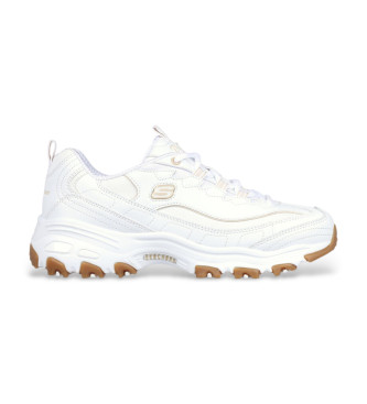 Skechers D'Lites hvide kondisko