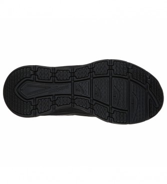 Skechers Leather sneakers D'Lux Walker Infinite Motion black