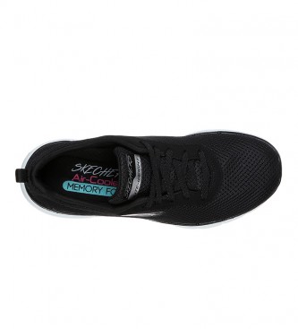 Skechers Flex Appeal 3.0 First Insight Shoes preto