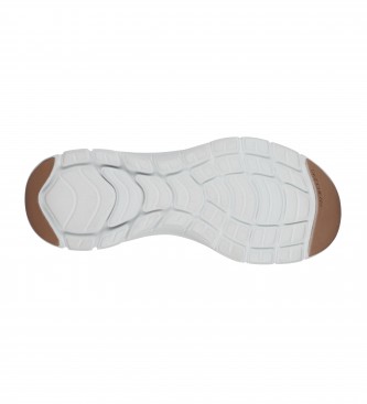 Skechers Flex Appeal 4.0 Brilhante Ver Sapatos brancos