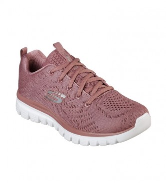 Skechers Chaussures Graceful Get Connected Mauve