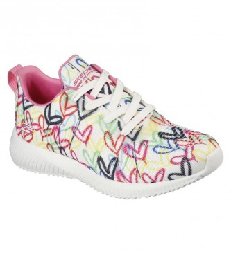 Skechers JGoldcrown Sneakers : BOBS Sport Squad - Starry Love multicolore, blanc