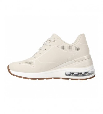 Skechers Chaussures Million Air Lifted blanc cassé -Hauteur : 6,5cm