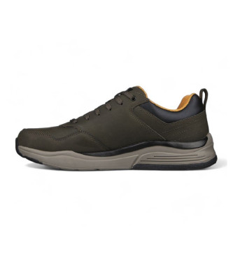 Skechers Relaxed Fit Bengao grne Hausschuhe