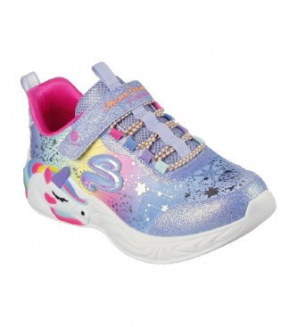 Skechers Sneakers S Lights Unicorn Dre blu