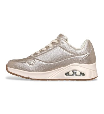 Skechers Sapatos Brilhantes Ouro brilhante