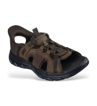 Skechers Revolted Merrick Braun Schnrschuhe