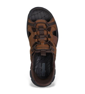 Skechers Revolted Merrick Braun Schnrschuhe