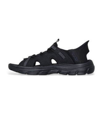 Skechers Revolted Merrick superge s čipkami črne barve