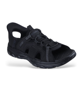 Skechers Revolted Merrick superge s čipkami črne barve