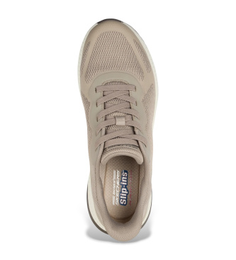 Skechers Sapatilhas de treino Bobs Sport Squad Chaos 4 taupe