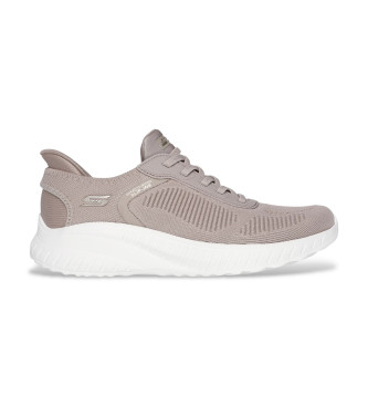 Skechers Slip-Ins Bobs Sport Squad Chaos beige Turnschuhe