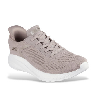Skechers Slip-Ins Bobs Sport Squad Chaos beige Turnschuhe