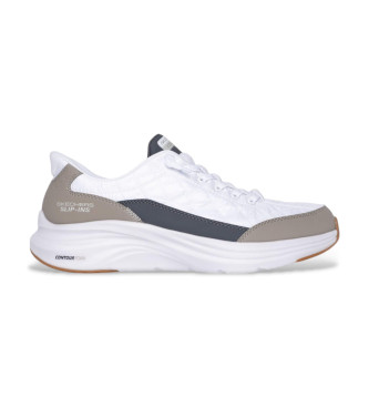 Skechers Slip-ins Contour Foam Cozy Fit Slippers white