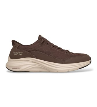 Skechers Slip-Ins: Contour Foam - Cozy Fit marrone