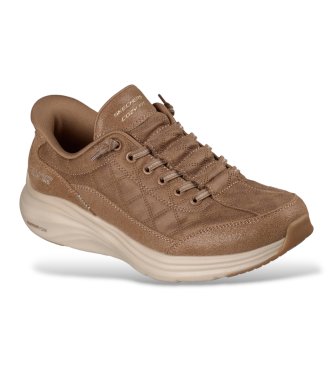 Skechers Sneakers Slip-Ins: Contour Foam - Cozy Fit Natural Ease marrone chiaro