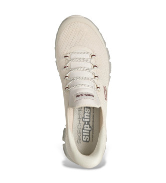 Skechers Sneakers slip-in Vibey Glide Step, bianco sporco