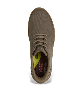 Skechers Zapatillas Slip-ins Hyland Justino taupe oscuro