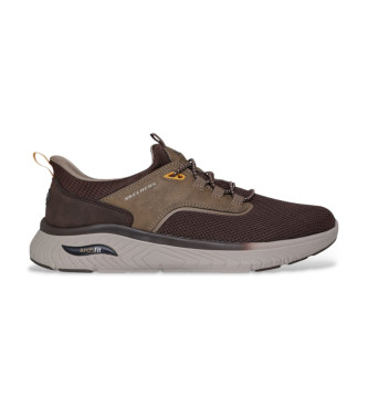 Skechers Slip-ins Relaxed Fit Chinelos Arch Fit Crosser Chozen castanho