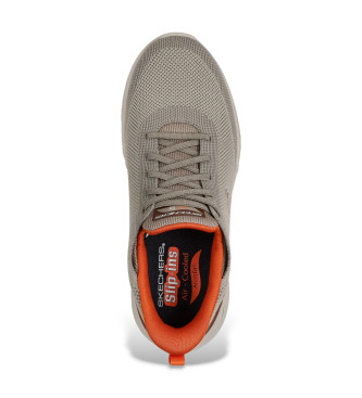 Skechers Slip-ins Relaxed Fit Chinelos Arch Fit Orvan Kincade taupe