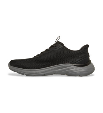 Skechers Chinelos de dedo Relaxed Fit Chinelos Garner Ellis preto