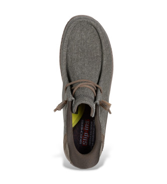 Skechers Zapatillas Slip-ins Relaxed Fit Melson Coronado gris