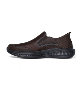 Skechers Pantoffeln Slade Cooper Hausschuhe braun