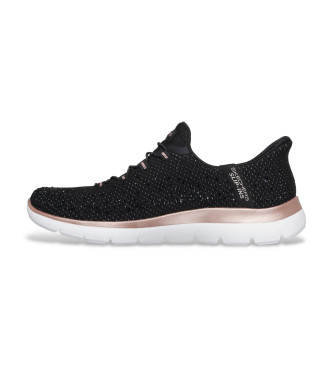 Skechers Summits Brilliant Shine Slip-ins Sneakers Nero