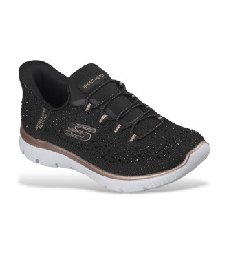Skechers Summits Brilliant Shine Slip-ins Sneakers Nero