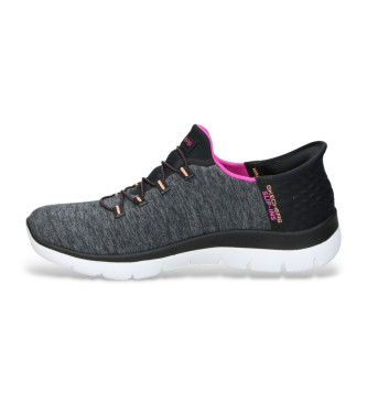 Skechers Scarpe da ginnastica slip-in Summits Dazzling Haze nere