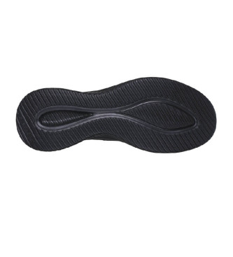 Skechers Czarne kapcie wsuwane Ultra Flex 3.0