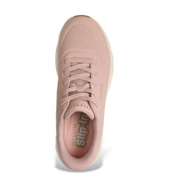 Skechers Slip-ins Uno Glide Step Glide On Air roze pantoffels