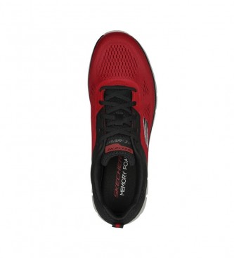 Skechers Sapatos de rasto mais largos vermelho, preto