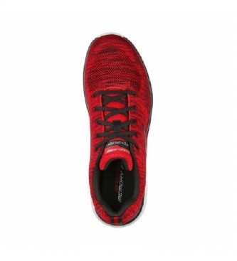 Skechers Baskets Track Front rouge
