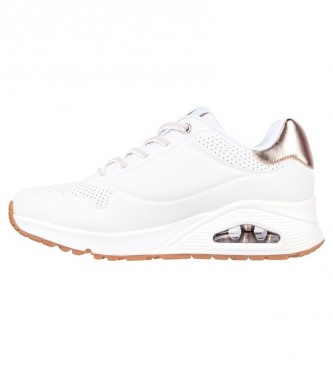 Skechers Uno Shimmer Away Sneakers white