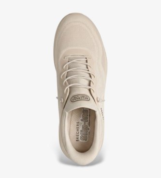 Skechers Uno Glide beige tr�ningsskor