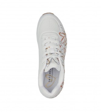 Skechers Sneakers Uno Goldcrown - Metallic love white, metallic