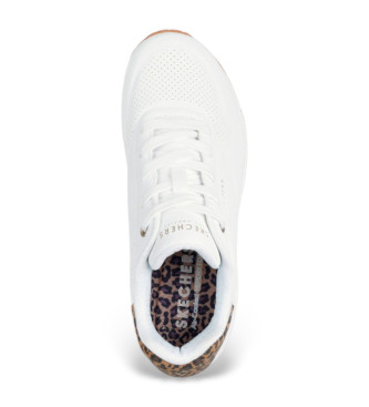 Skechers Trainers Uno Jungle Nite white
