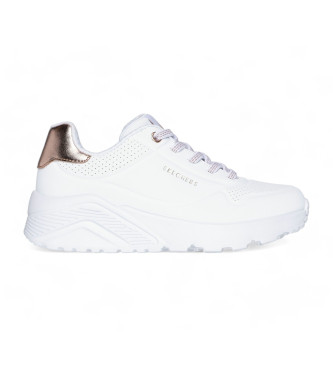 Skechers Scarpe da ginnastica bianche metallizzate Uno Lite