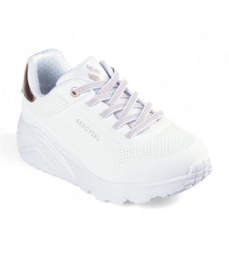 Skechers Scarpe da ginnastica bianche metallizzate Uno Lite