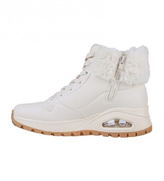 Skechers Uno Rugged white beige sneakers