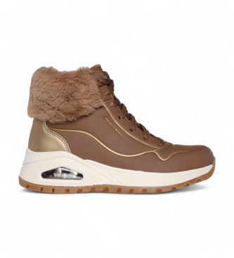 Skechers Turnschuhe Uno Rugged Fall Shimmer braun