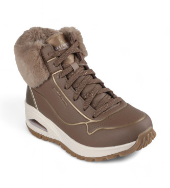 Skechers Trenerzy Uno Rugged Fall Shimmer brązowy