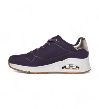 Skechers Sapatilhas Uno Shimmer Away roxo escuro