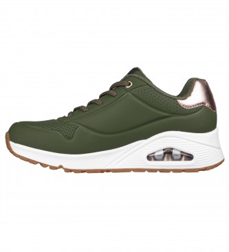 Skechers Trainers Uno - Shimmer Away green