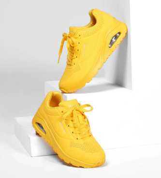 Skechers Sko Uno Stand On Air gul