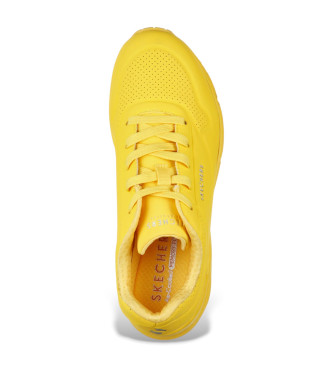 Skechers Sko Uno Stand On Air gul
