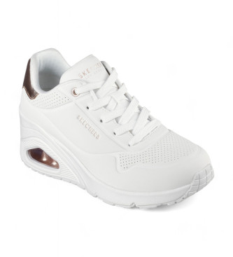 Skechers Uno Wedge Hi Steps Sneakers vit