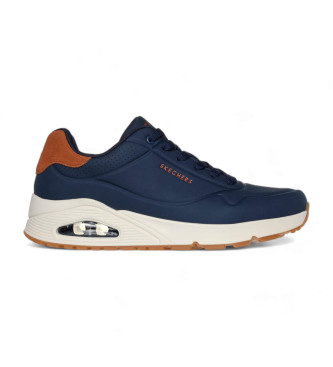 Skechers Uno Suited On Air navy sneakers